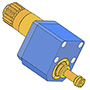 CITIZEN SLOTTING HEAD OD=10 mm REDUCER 1.5:1 FOR CITIZEN L20 L32 A20 CITIZEN GSC1310